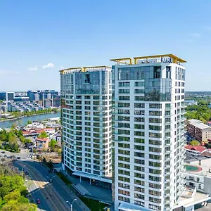  Apartament One Verdi Park Exclusive - Panoramic View & Private Parking